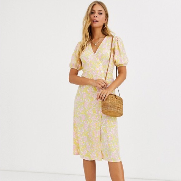Faithfull the brand Fran Midi Dress Ida Floral - Picture 5 of 5